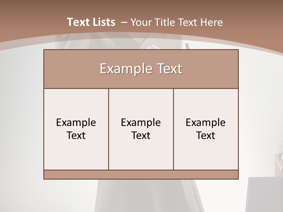 Table Companion Lovely PowerPoint Template