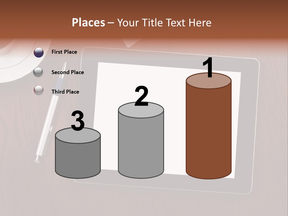Pad Player Laptop PowerPoint Template