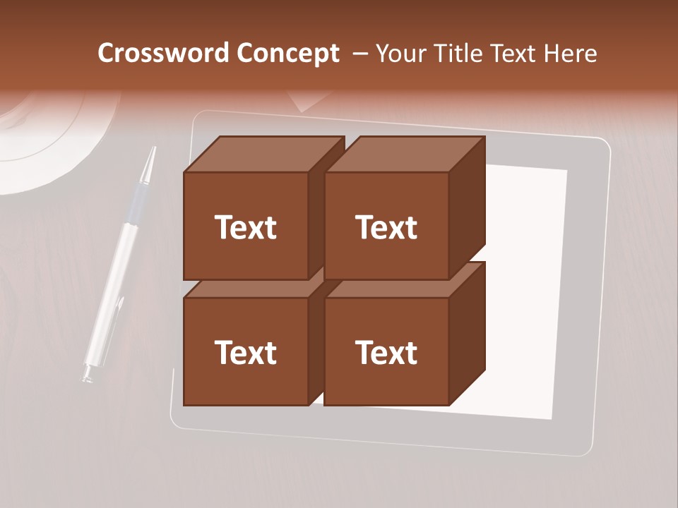Pad Player Laptop PowerPoint Template