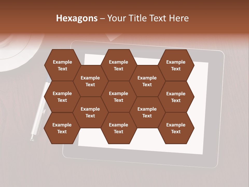 Pad Player Laptop PowerPoint Template