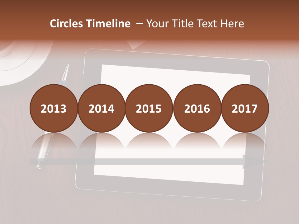Pad Player Laptop PowerPoint Template