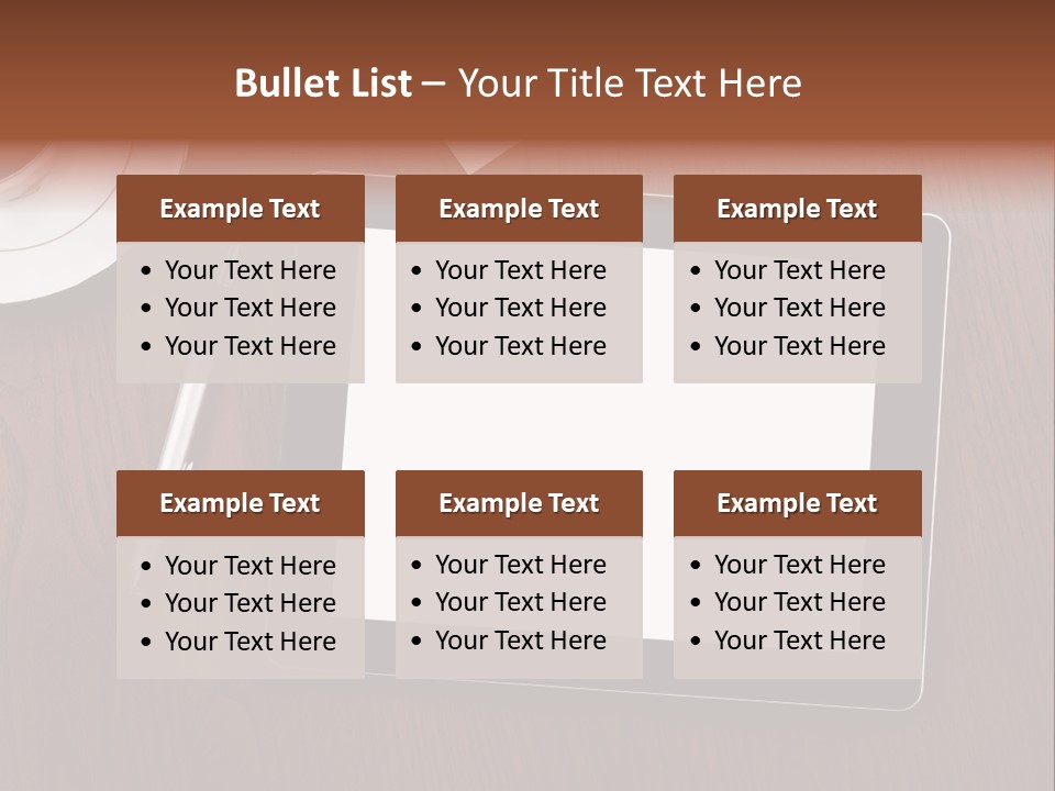 Pad Player Laptop PowerPoint Template