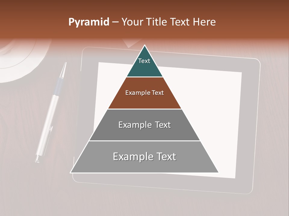 Pad Player Laptop PowerPoint Template