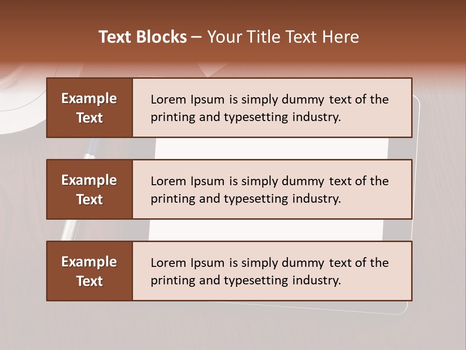 Pad Player Laptop PowerPoint Template