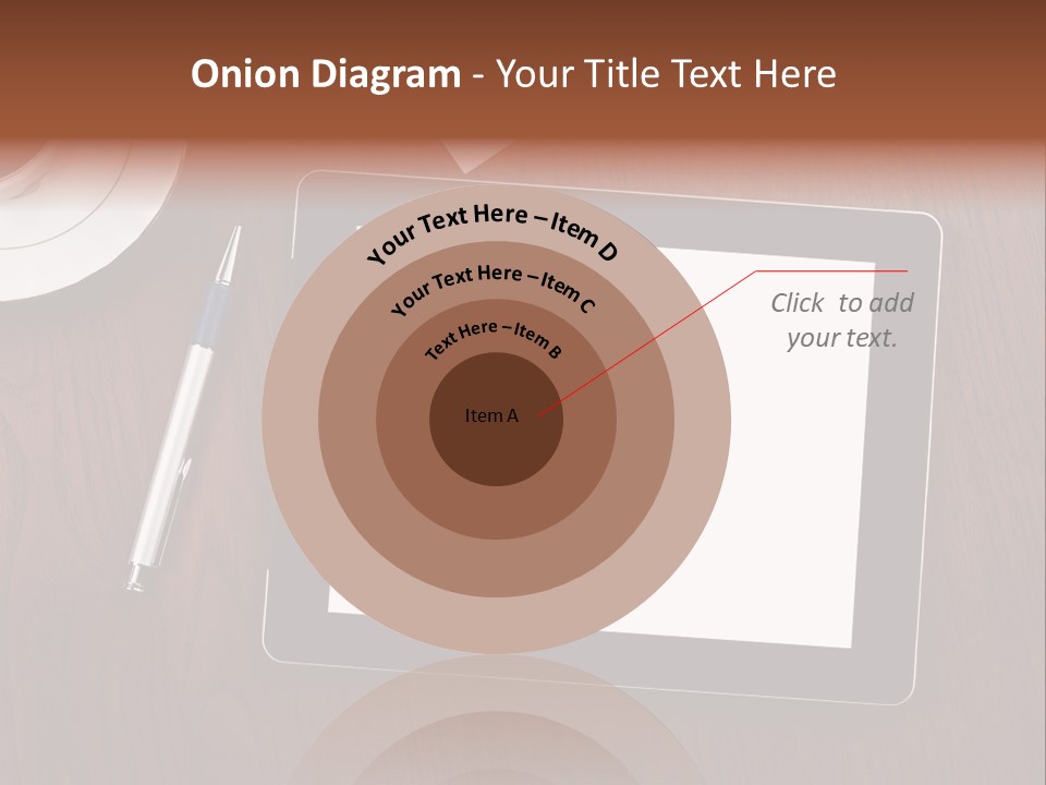 Pad Player Laptop PowerPoint Template