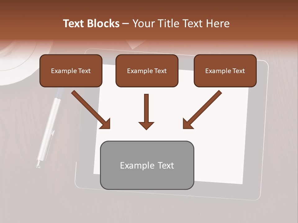 Pad Player Laptop PowerPoint Template