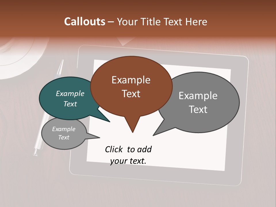 Pad Player Laptop PowerPoint Template
