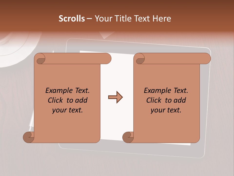 Pad Player Laptop PowerPoint Template