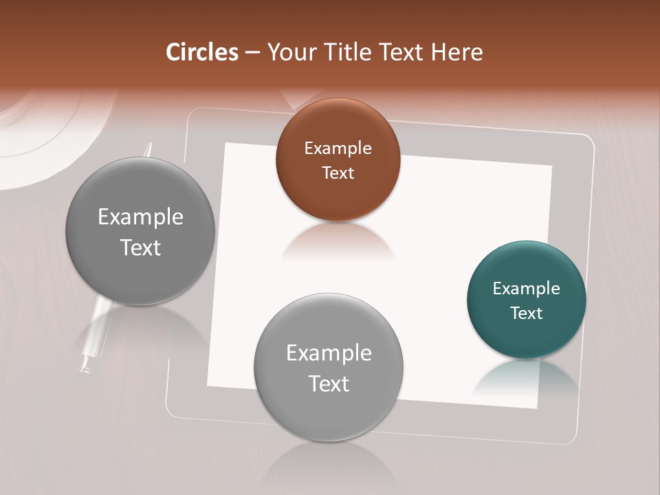Pad Player Laptop PowerPoint Template