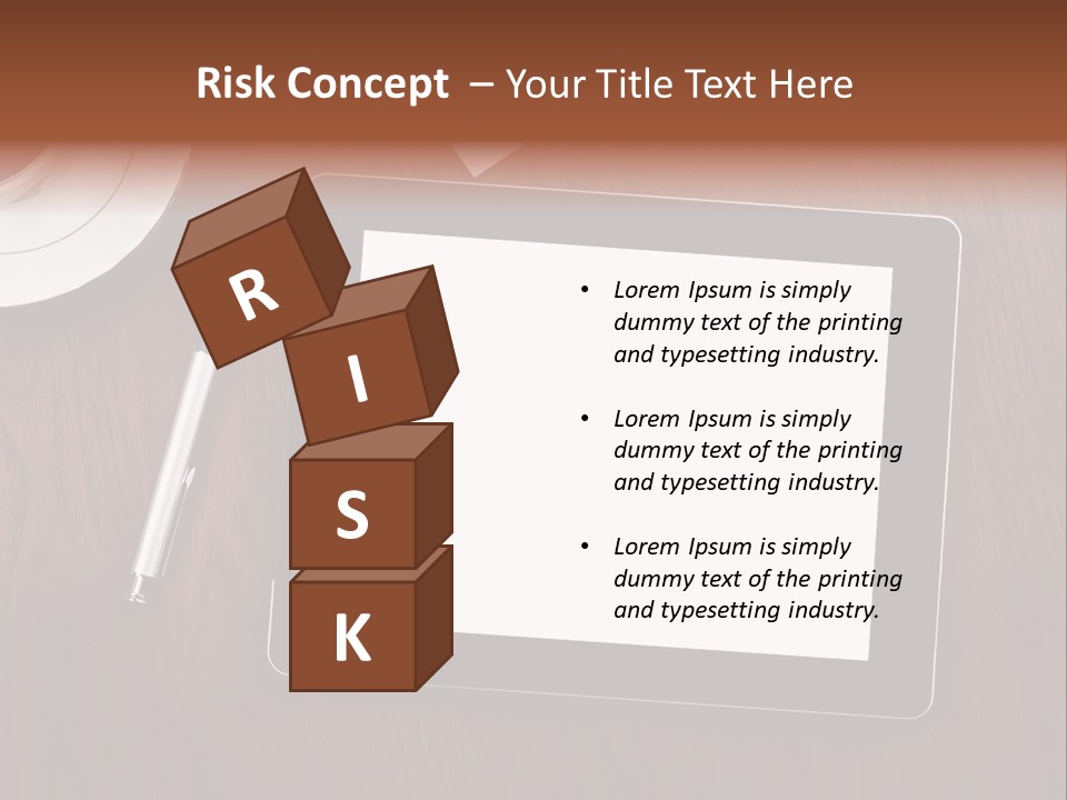 Pad Player Laptop PowerPoint Template