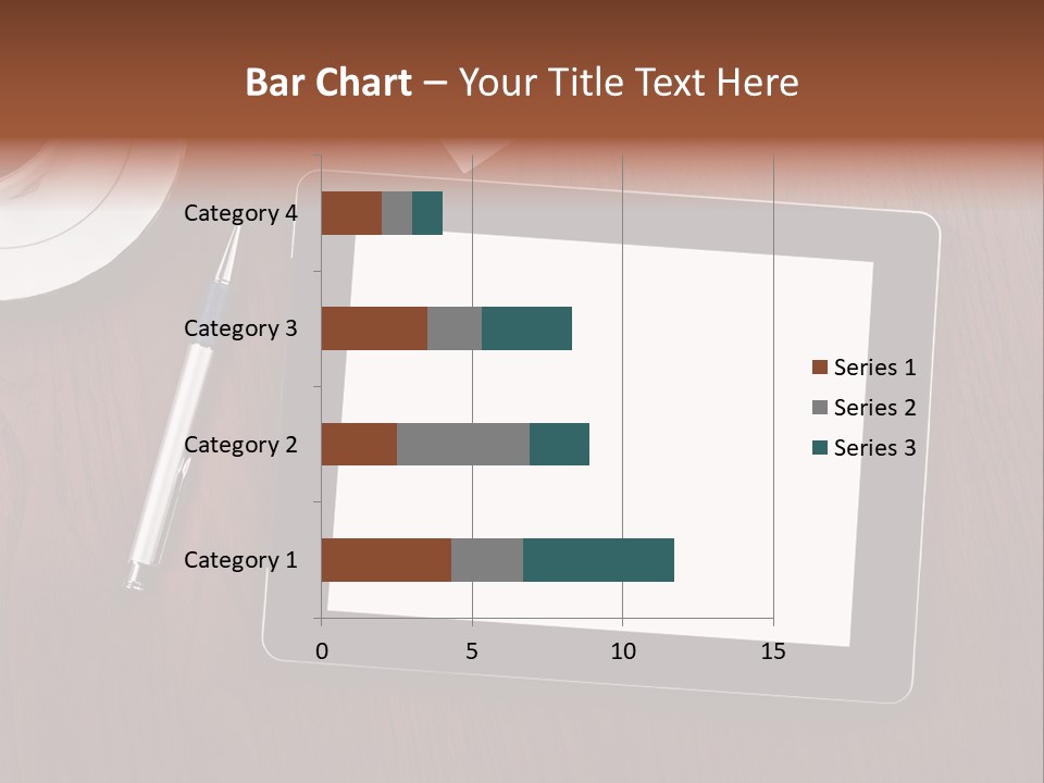 Pad Player Laptop PowerPoint Template