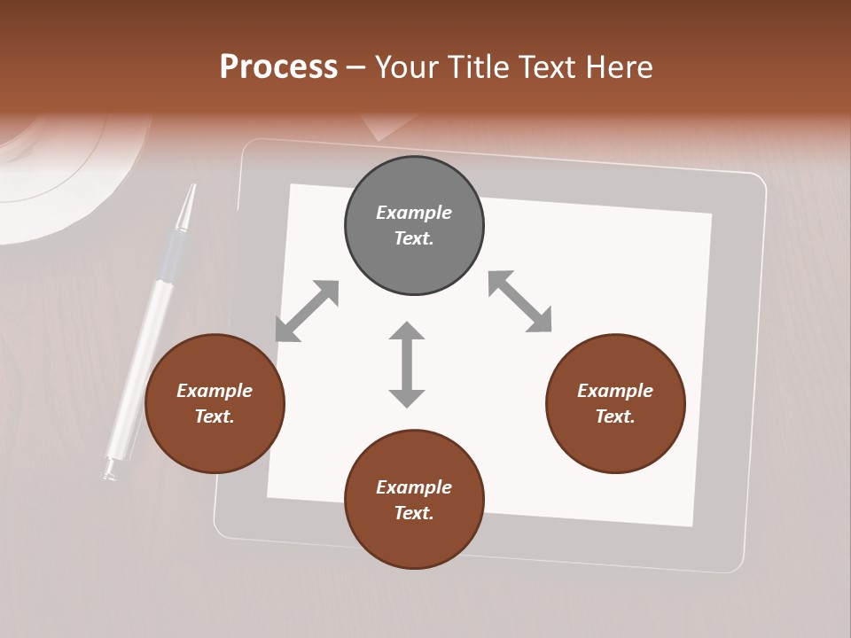 Pad Player Laptop PowerPoint Template