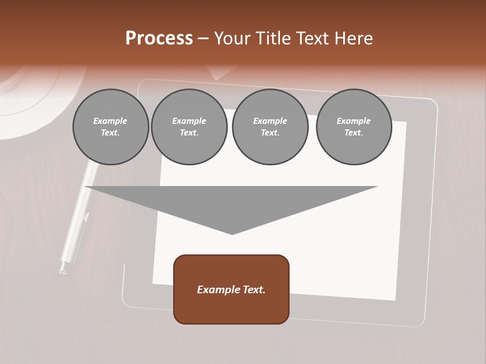 Pad Player Laptop PowerPoint Template