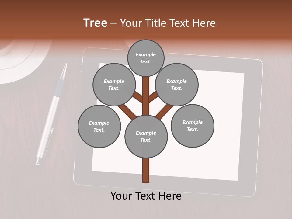Pad Player Laptop PowerPoint Template