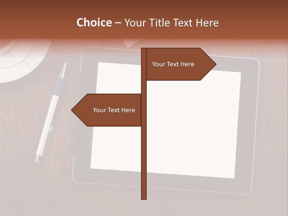 Pad Player Laptop PowerPoint Template