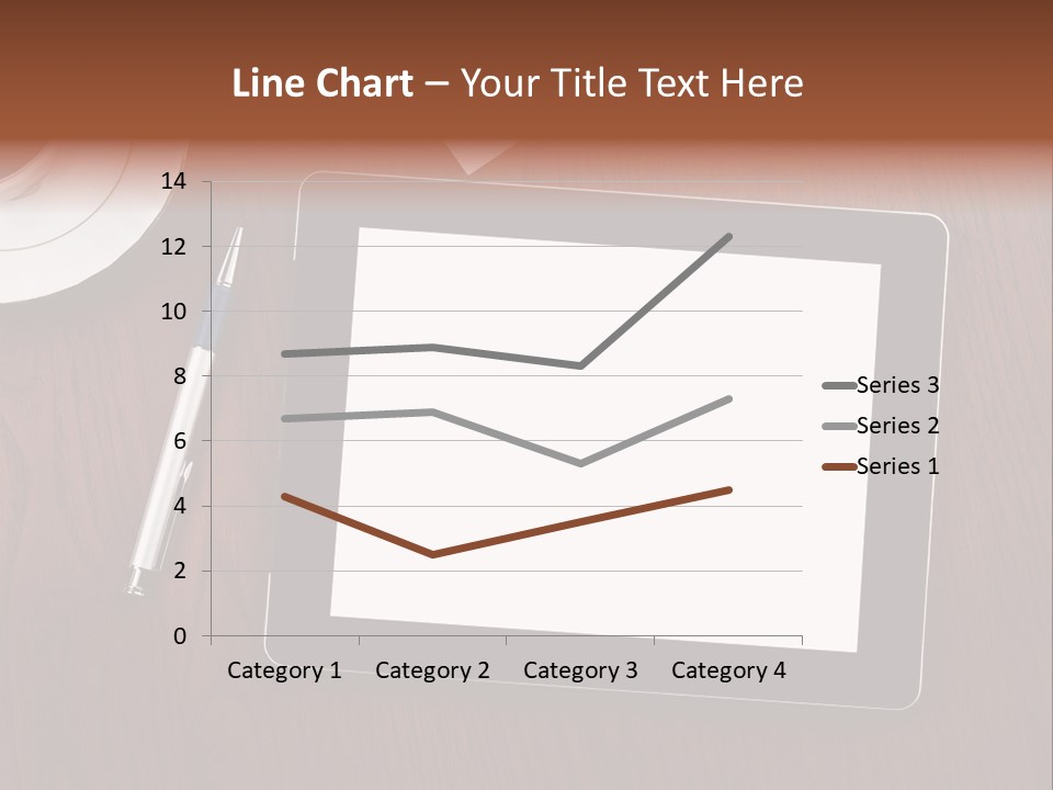 Pad Player Laptop PowerPoint Template