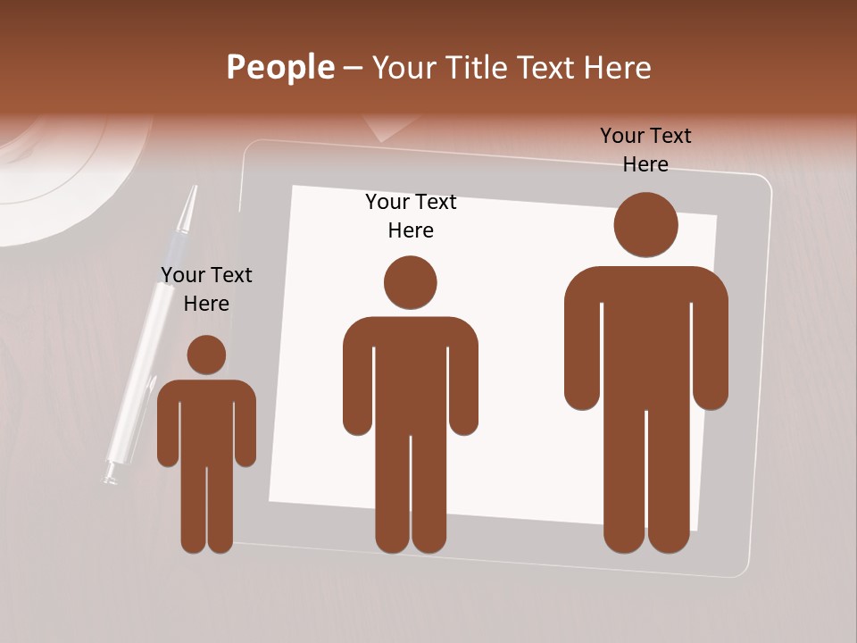 Pad Player Laptop PowerPoint Template