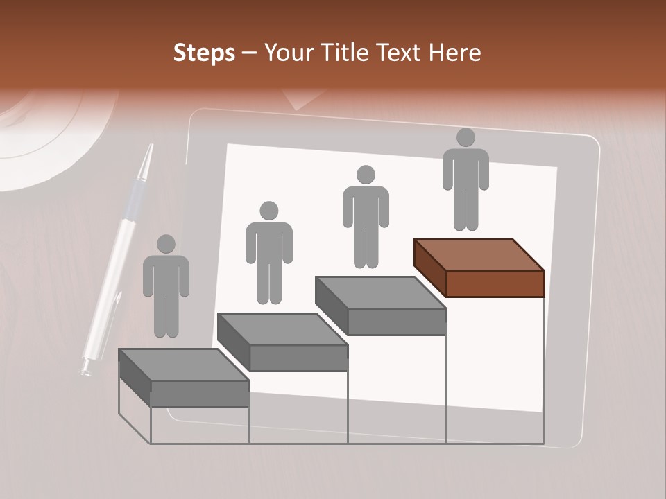 Pad Player Laptop PowerPoint Template
