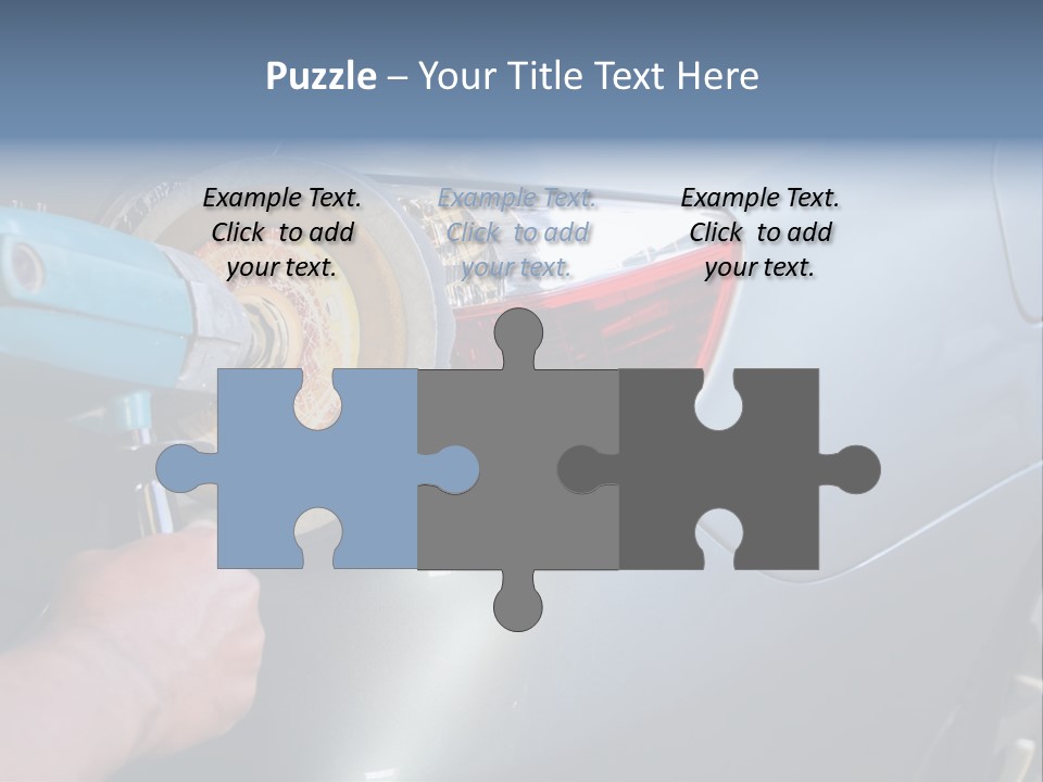 Sponge Cleanse Buffing PowerPoint Template