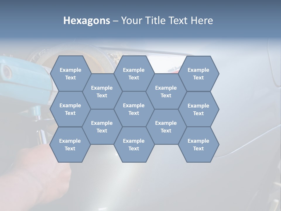 Sponge Cleanse Buffing PowerPoint Template