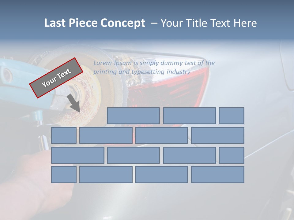 Sponge Cleanse Buffing PowerPoint Template