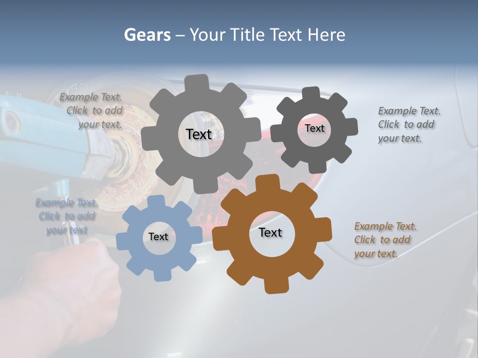Sponge Cleanse Buffing PowerPoint Template