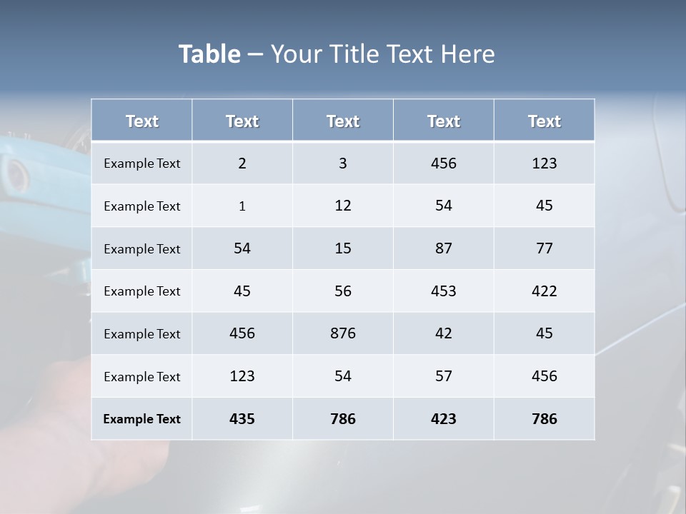 Sponge Cleanse Buffing PowerPoint Template