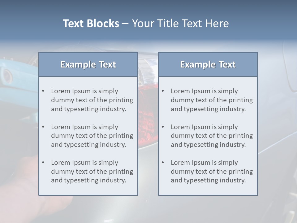 Sponge Cleanse Buffing PowerPoint Template