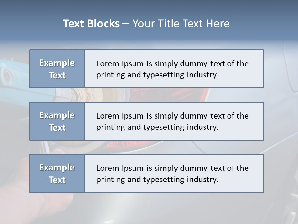 Sponge Cleanse Buffing PowerPoint Template