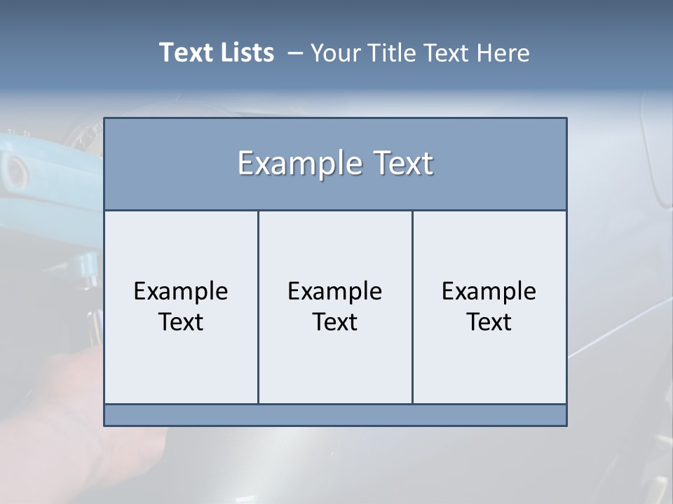 Sponge Cleanse Buffing PowerPoint Template