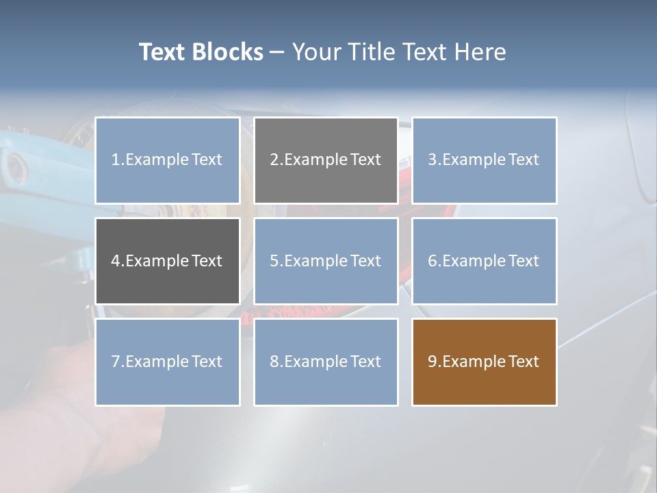 Sponge Cleanse Buffing PowerPoint Template