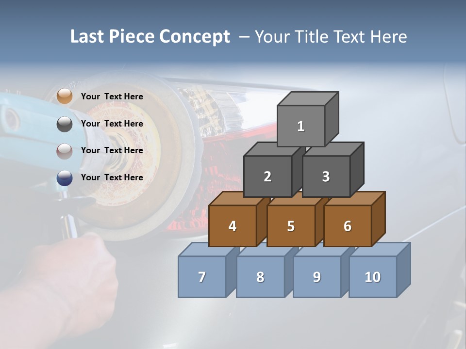 Sponge Cleanse Buffing PowerPoint Template