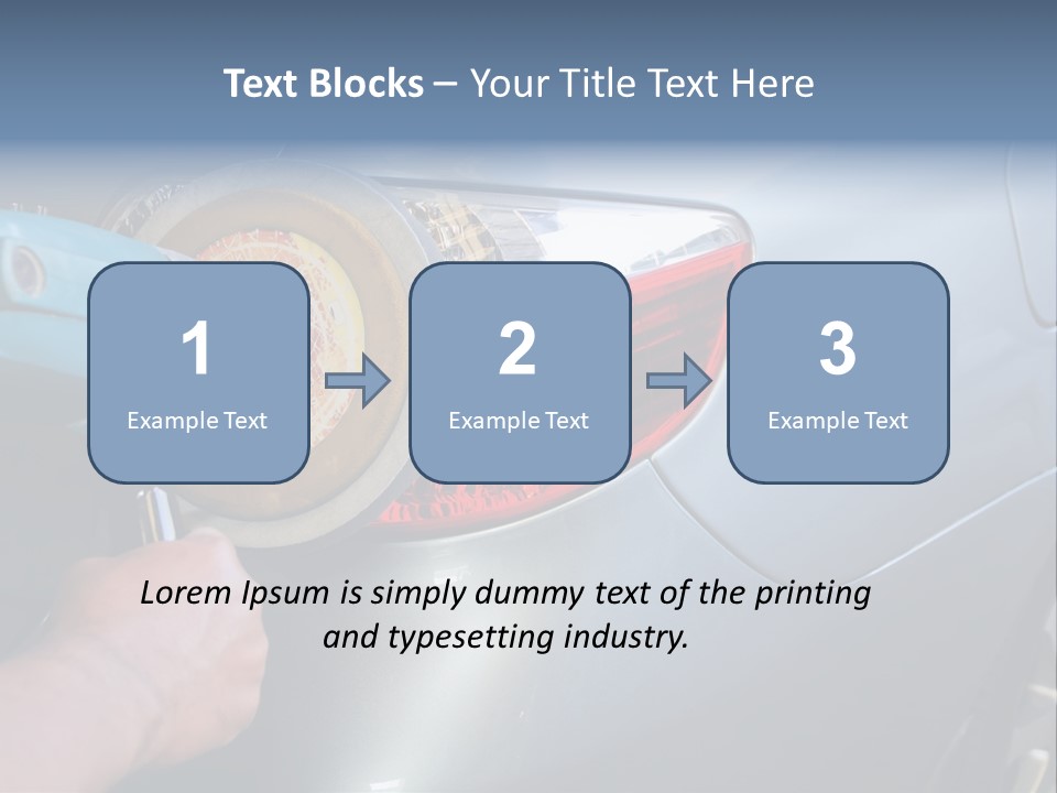 Sponge Cleanse Buffing PowerPoint Template