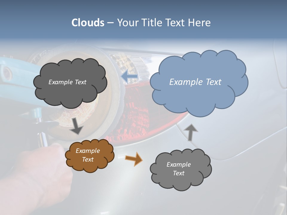 Sponge Cleanse Buffing PowerPoint Template