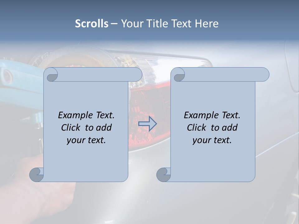 Sponge Cleanse Buffing PowerPoint Template