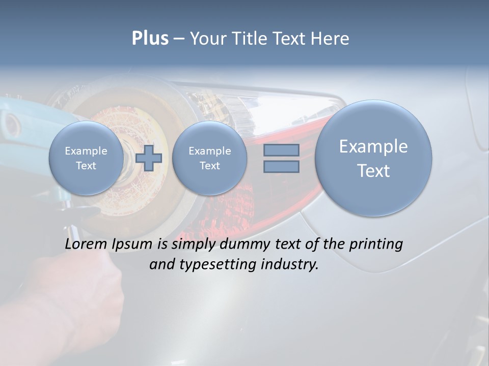 Sponge Cleanse Buffing PowerPoint Template