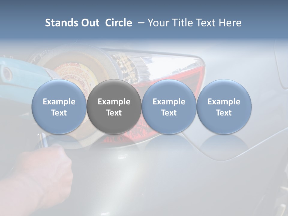 Sponge Cleanse Buffing PowerPoint Template