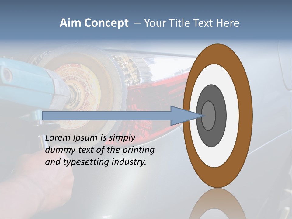 Sponge Cleanse Buffing PowerPoint Template