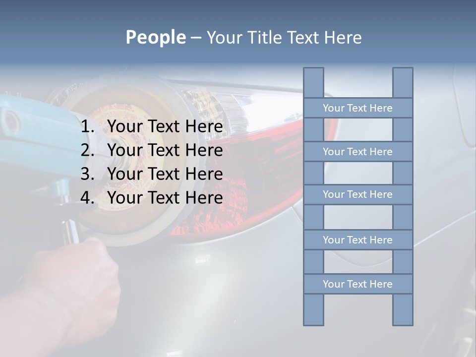 Sponge Cleanse Buffing PowerPoint Template