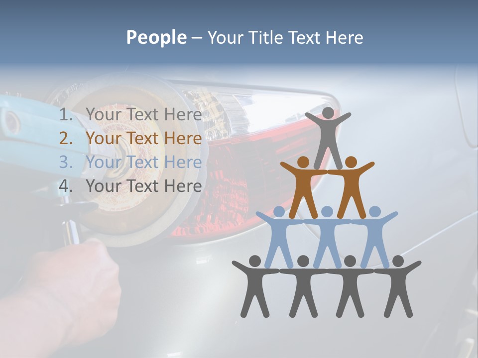 Sponge Cleanse Buffing PowerPoint Template