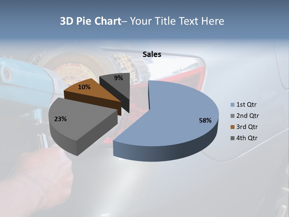 Sponge Cleanse Buffing PowerPoint Template