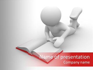 Discovers Concept Book PowerPoint Template