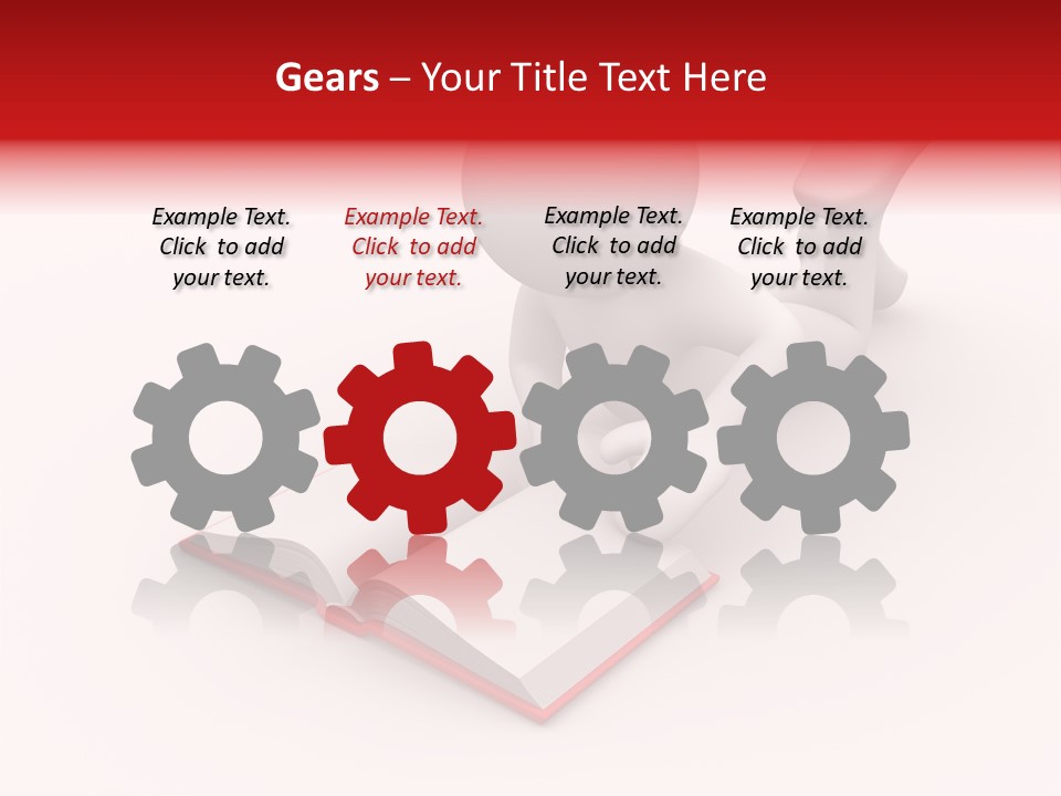 Discovers Concept Book PowerPoint Template