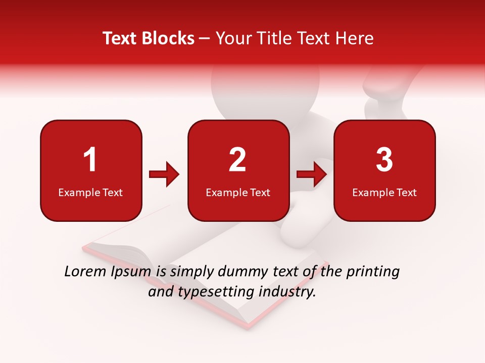 Discovers Concept Book PowerPoint Template