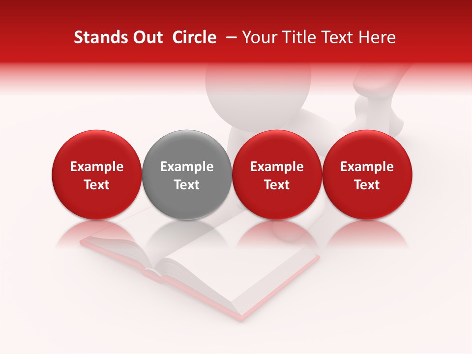 Discovers Concept Book PowerPoint Template