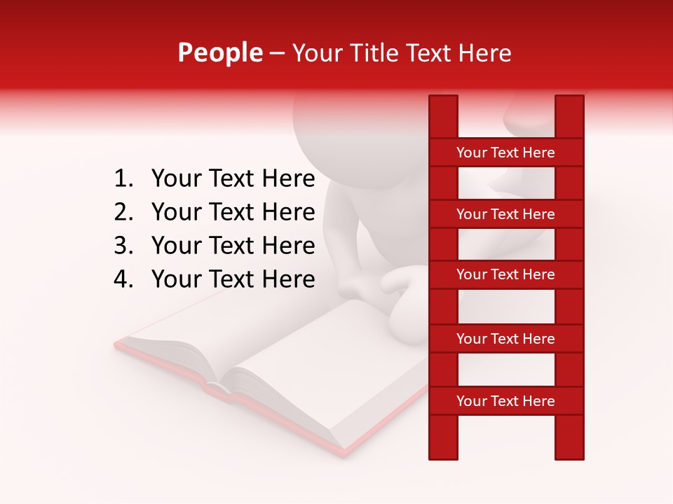 Discovers Concept Book PowerPoint Template