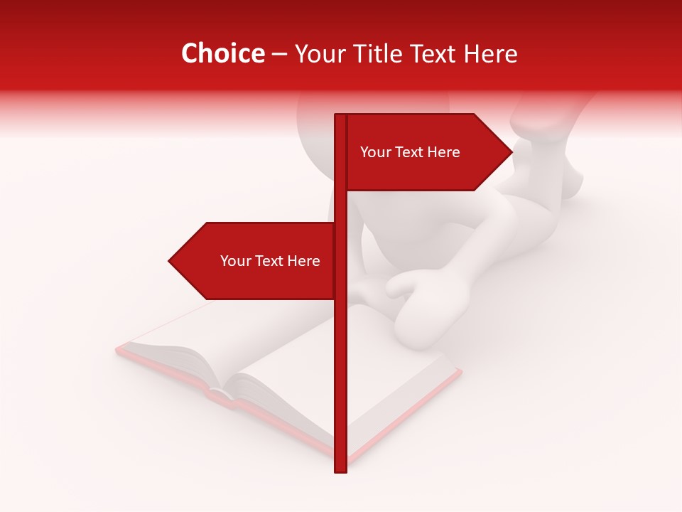 Discovers Concept Book PowerPoint Template