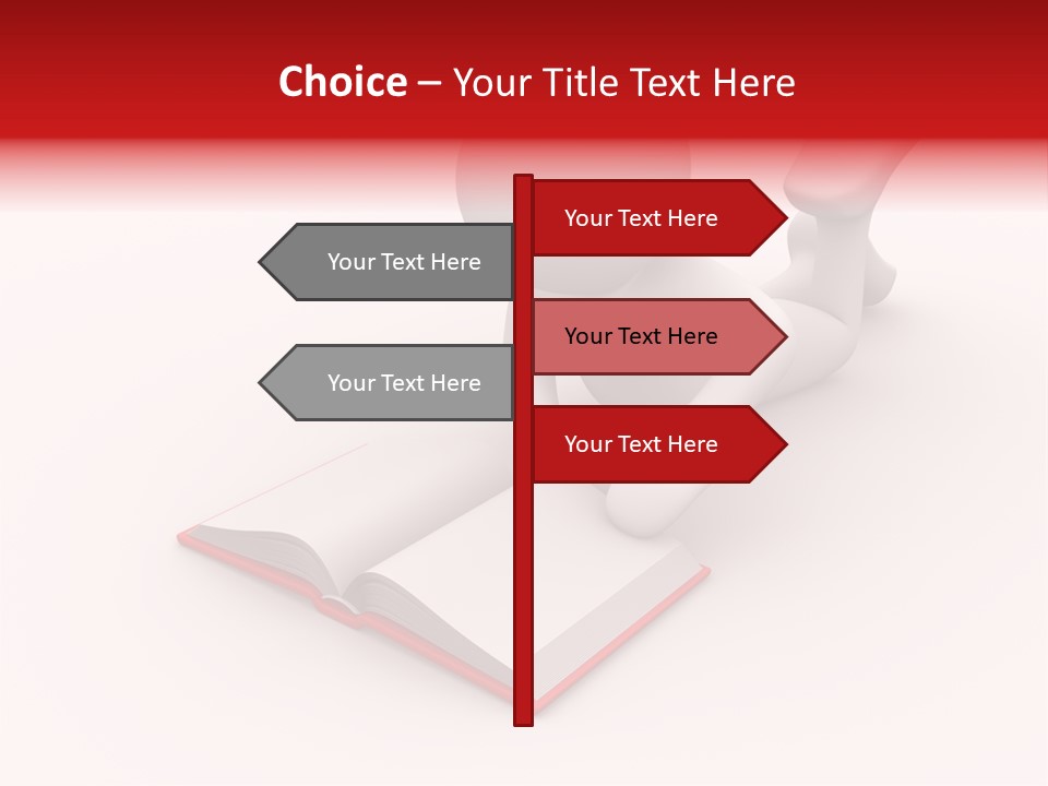 Discovers Concept Book PowerPoint Template