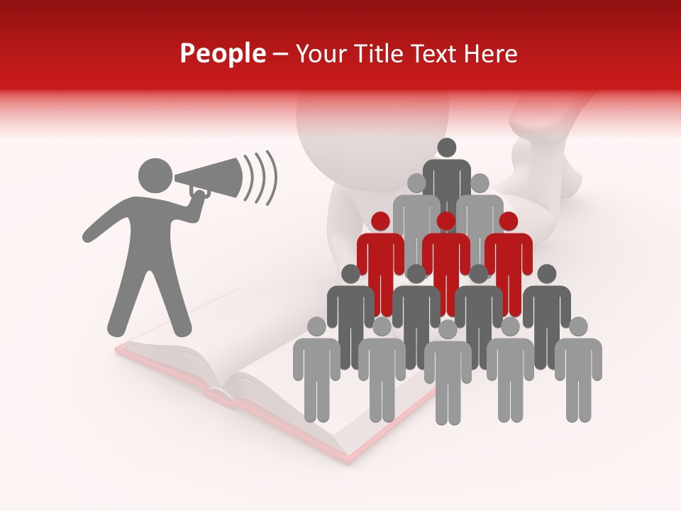 Discovers Concept Book PowerPoint Template