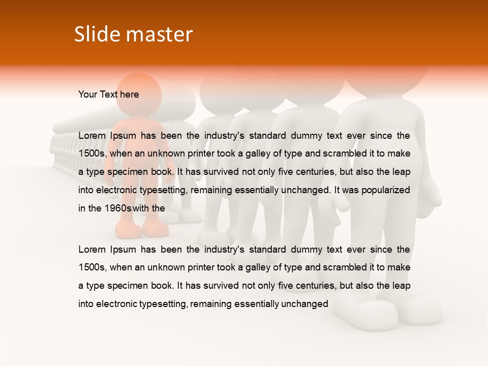 Colleagues Men Employee PowerPoint Template